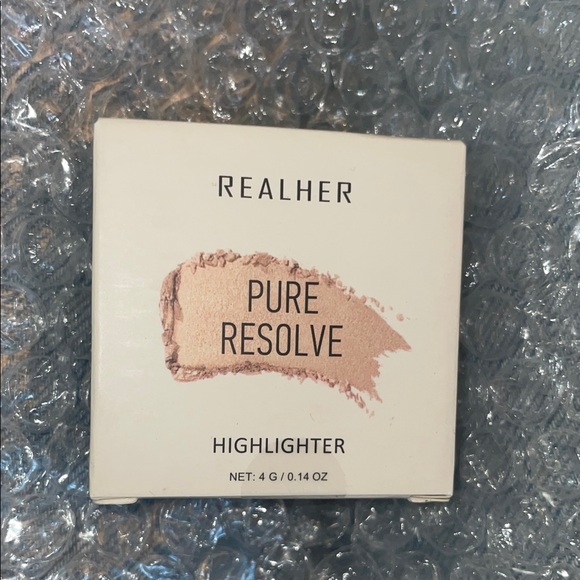 NEW RealHer Pure Resolve Highlighter - Champagne Beige Glow - Picture 3 of 8